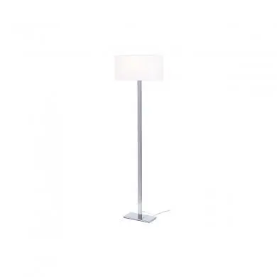 Lampadaire Plaza 1x42W E27 Blanc Chromé RENDL R11984