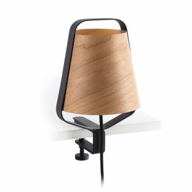 Lampe de Bureau Stood Noir Bois 1xE27 Max 20W IP20 FAR_29845 29845 Lampe de Bureau Stood Noir Bois 1xE27 Max 20W IP20 FARO 29845