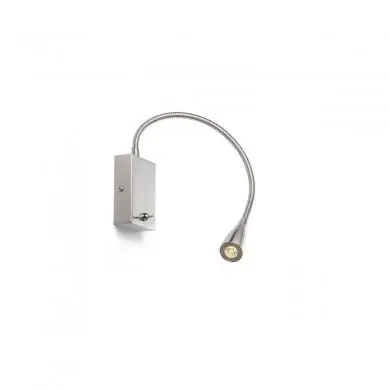 Applique Murale Point 1x3W LED Nickel RENDL R11758