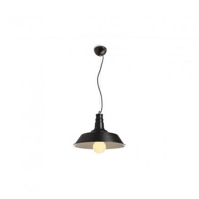 Suspension Goldie 1x42W E27 Blanc Noir H26 RENDL R11688