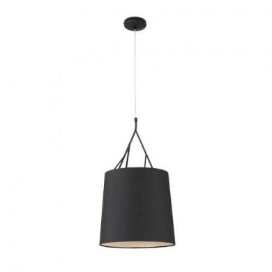 TREE COLGANTE 1L E27 60W NEGRO FARO 29864