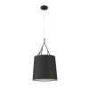 TREE COLGANTE 1L E27 60W NEGRO FARO 29864