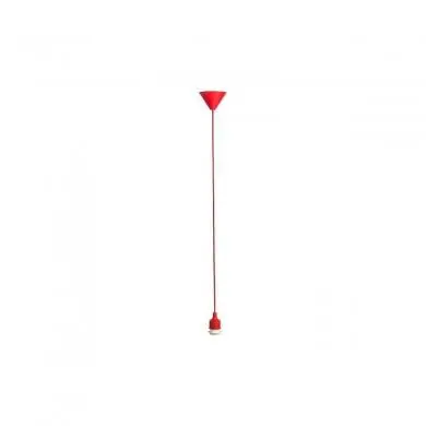 Suspension Lisa 1x42W E27 Rouge RENDL R10622