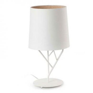 Lampe de table Tree 1L E27 60W blanche FARO 29867