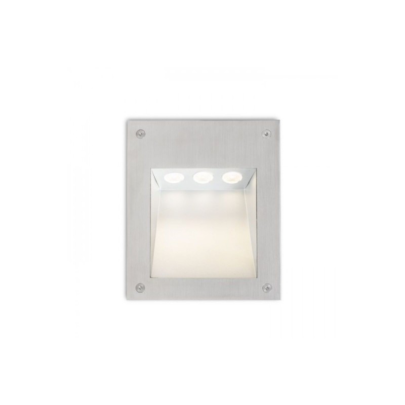 Applique Extérieur Akord 1x3W LED Inox RENDL R10546