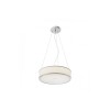 Suspension Cassablanca 1x40W GX13 Blanc Chromé RENDL R10522