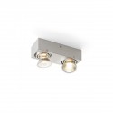 Plafonnier Marvel 2x50W GU10 Aluminium H6