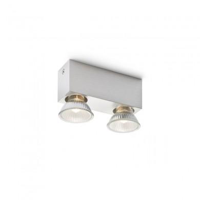 Plafonnier Marvel 2x50W GU10 Aluminium H5 RENDL R10123