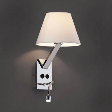Applique Liseuse Moma 1x60W E27 Blanc FAR_68506 68506 Applique Liseuse Moma 1x60W E27 Blanc FARO 68506