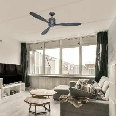 Ventilateur Plafond Aeroplan Eco 132cm Gris basalte Noir CAS_313242 313242 Ventilateur Plafond Aeroplan Eco 132cm Gris basalte Noir CASAFAN 313242