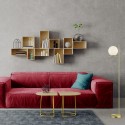 Lampadaire Boule Pure Laiton Mat 1x28W E14