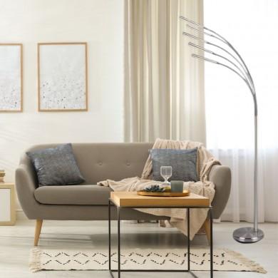 Lampadaire à Arc LED Salon, Lampadaire sur Pied LED 25W Dimmable avec  Télécommande, Lampe de Stand Design Arche Moderne, Lampe arceau, Lampe  Courbée, pour Salon, Chambre, Bureau, Blanc, H:170cm : :  Bricolage