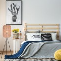 Lampadaire Trepied Runa Noir Mat 1x40W E27