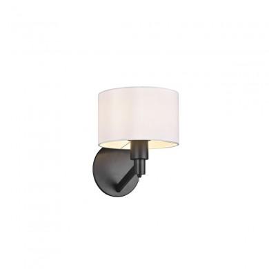 Applique murale Cassio 1x40W E27 Noir Mat TRIO LIGHTING 214470132