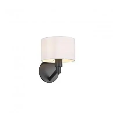 Applique murale Cassio 1x40W E27 Noir Mat TRIO LIGHTING 214470132