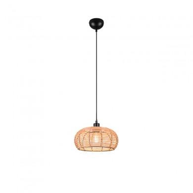 Suspension Inga 1x40W E27 Finition Naturelle TRIO LIGHTING 312200136