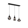 Suspension Lumina 3x40W E14 Noir Mat TRIO LIGHTING 317000332