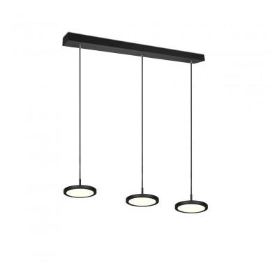 Suspension Tray 3x10W SMD LED Noir Mat TRIO LIGHTING 340910332