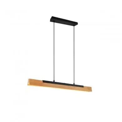 Suspension Kerala 1x25W SMD LED Noir Mat TRI_341610132 341610132 Suspension Kerala 1x25W SMD LED Noir Mat TRIO LIGHTING 341610132