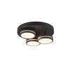 Plafonnier Franklin 3x8W SMD LED Anthracite TRIO LIGHTING 626510342