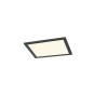 Plafonnier Phoenix 1x15W SMD LED Noir Mat 30cm TRIO LIGHTING 674013032