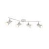 Plafonnier Steam 4x25W E14 Blanc Antique TRIO LIGHTING 813400427