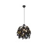 Suspension Leavy 1x28W E27 Noir Mat TRIO LIGHTING R10461932