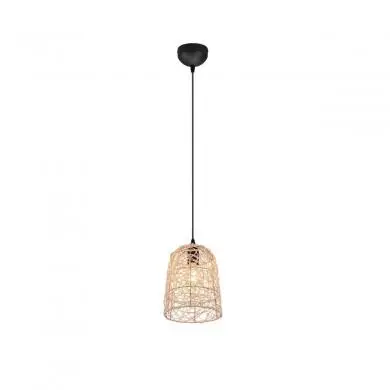 Suspension Lovis 1x40W E27 Finition Naturelle TRIO LIGHTING R31141036