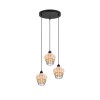 Suspension Borka 3x40W E27 Finition Naturelle TRIO LIGHTING R31263336