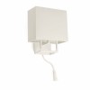 Applique Blanche avec Liseuse Vesper E14 20W+1W FARO 29982