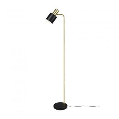 Lampadaire Adam 1x10W E27 Noir Or TRIO LIGHTING R41041080