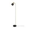 Lampadaire Adam 1x10W E27 Noir Or TRIO LIGHTING R41041080