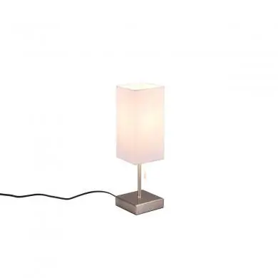 Lampe Ole 1x25W E27 Nickel Mat TRIO LIGHTING R51061007