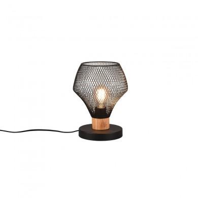 Lampe Valeria 1x40W E27 Noir Mat TRIO LIGHTING R51281032