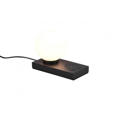 Lampe Chloe 1x40W E14 Noir Mat TRIO LIGHTING R59080132