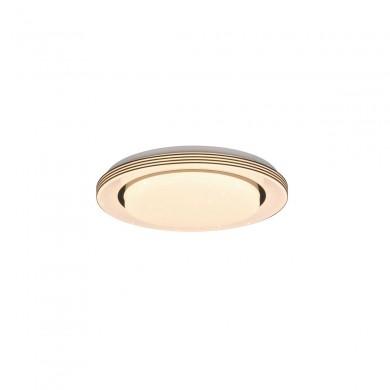 Plafonnier Atria 1x16W SMD LED Noir Mat TRIO LIGHTING R67041032