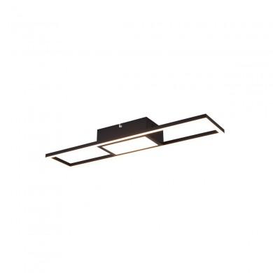 Plafonnier Rigido 1x22W SMD LED Noir Mat TRIO LIGHTING R67172132