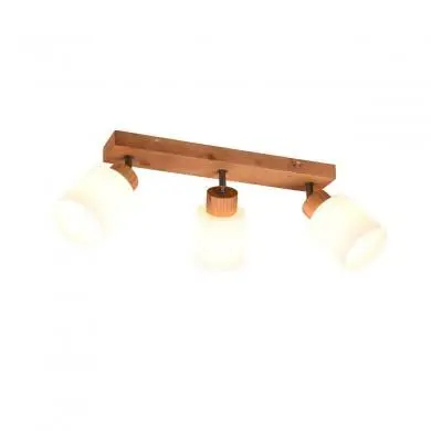 Plafonnier Assam 3x25W E14 Finition Naturelle TRIO LIGHTING R81113030