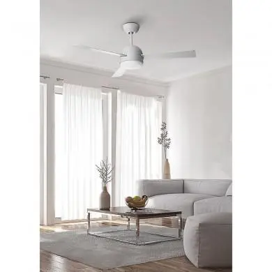 Ventilateur Plafond Kai 108cm Blanc FORLIGHT 30-7999-14-F9