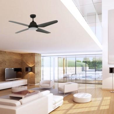 Ventilateur de plafond Aria 122cm Noir BOUTICA DESIGN 