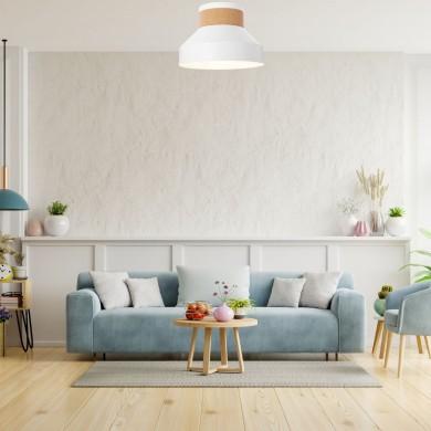 Plafonnier Scandinave MOKA 1x60W E27 Blanc mat BRI_75791_75 75791/75 Plafonnier Scandinave MOKA 1x60W E27 Blanc mat BRILLIANT 75791/75