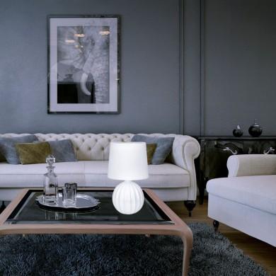 Lampe Boule Melanie 1x40W E14 Blanc MJ_106884 106884 Lampe Boule Melanie 1x40W E14 Blanc MARKSLOJD 106884