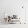 Lampadaire Rosita 1x12W E27 Blanc Argenté RENDL R12513