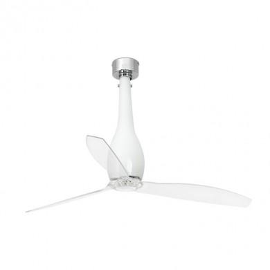 Ventilateur de Plafond Eterfan 128cm Blanc Transparent FARO 32000