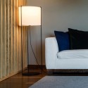Lampadaire Drum Beige 1x15W Max E27