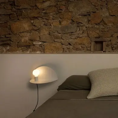 Applique Murale Nit Blanc 1x20W E27 FARO 01003