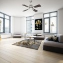 Ventilateur Plafond Eco Neo III 92cm Nickel brossé Noyer Cerisier WiFi