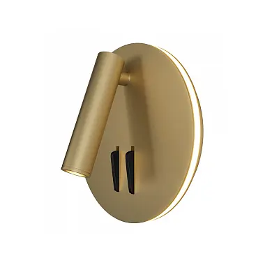 Applique Murale Ios 176 Or LED 9W H140 MAYTONI C176-WL-01-6W-MG