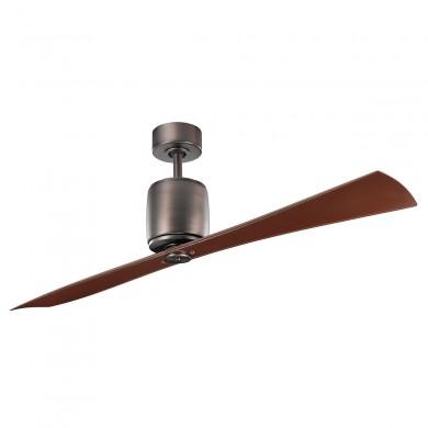 Ventilateur Plafond Ferron 152cm Bronze brossé KICHLER KLF-FERRON-60-BB