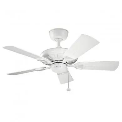 Ventilateur Plafond Kevlar 107cm Blanc KICHLER KLF-KEVLAR-42-WHT